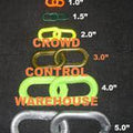 3.0 in. Heavy Duty Plastic Chain, Specialty Colors