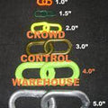 4.0 in. Heavy Duty Plastic Chain - Specialty Colors