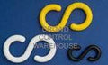 1.5 in. (#6) Plastic Chain 'S' Connecting End - 10 Pack