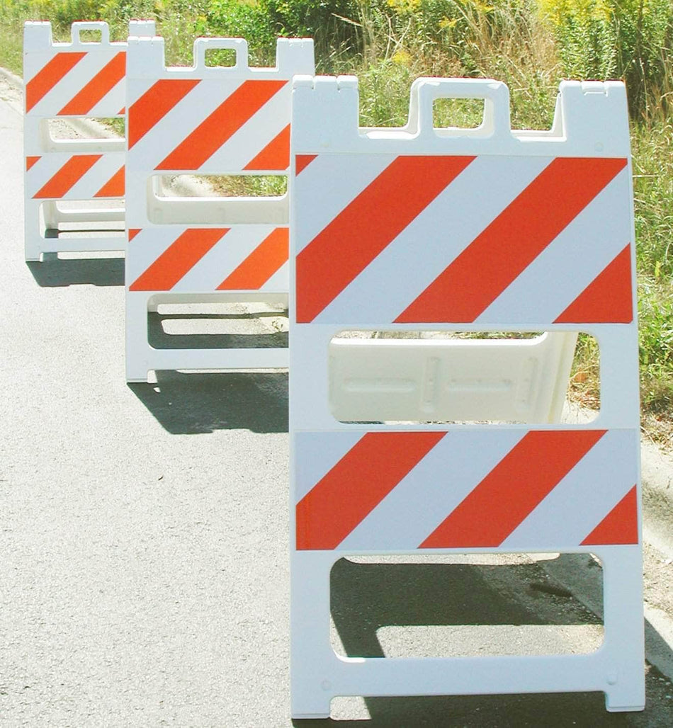 Plasticade Type I and Type II Traffic Barricades