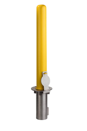 Removable Bollard with Embedment Sleeve - Trafford Industrial