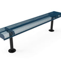 Rolled Park Bench without Back - Diamond Pattern