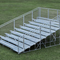 Galvanized Steel Elevated Bleachers - 5, 10, 15 Rows