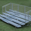 Galvanized Steel Elevated Bleachers - 5, 10, 15 Rows