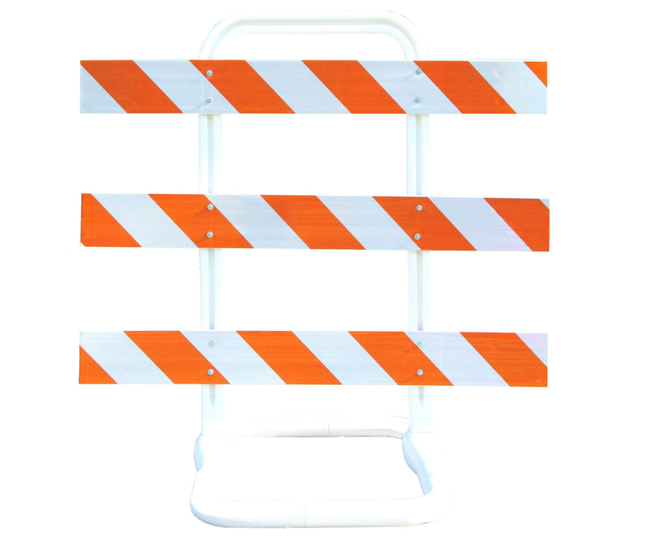 Sentinel Type III Plastic Traffic Barricade