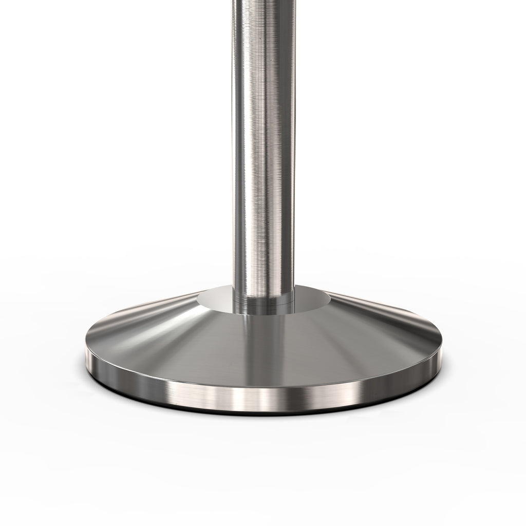 Ball Top Rope Stanchion with Sloped Base - Montour Line