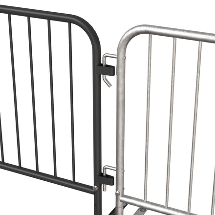 6.5 Ft Economy Pre-Galvanized Steel Barricade