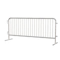 Economy Steel Barricade, Lightweight, Pre-Galvanized, 6.5 Ft. - Angry Bull Barricades