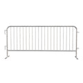 Economy Steel Barricade, Lightweight, Pre-Galvanized, 6.5 Ft. - Angry Bull Barricades