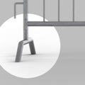 Replacement Feet for Heavy Duty Steel Barricade - Angry Bull Barricades