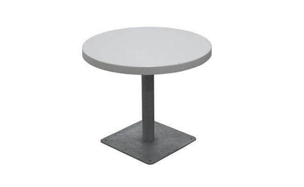 Polished 24 in. Round Concrete Children's Height Picnic Table