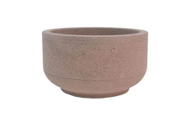 Form Basic Low Profile Round Concrete Planter