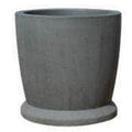 Tall Round Medium Concrete Planter - 36 in. x 36 in.