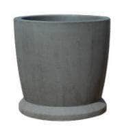 Tall Round Medium Concrete Planter - 36 in. x 36 in.