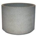 Large Circular Concrete Planter - 54 in. x 40 in.
