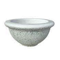 Medium Round Concrete Bowl Style Planter - 36 in. x 18 in.