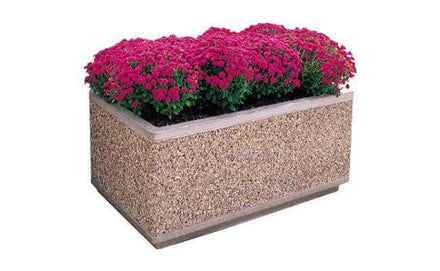 Form Series Large Rectangular Concrete Planter