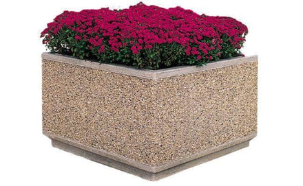 Form Series Medium Square Concrete Planter