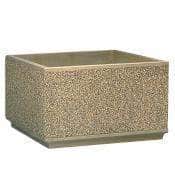 Large square concrete planter perfect for security or landscaping