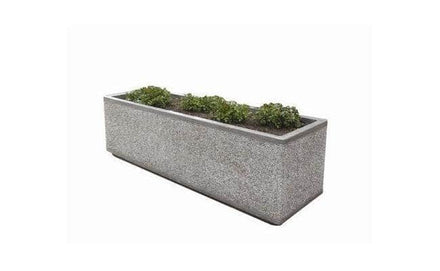 Form Series Large Rectangular Concrete Planter