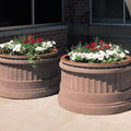 Deerfield Round Concrete Planter