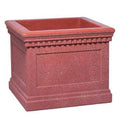 Colonial Series Medium Square Concrete Planter