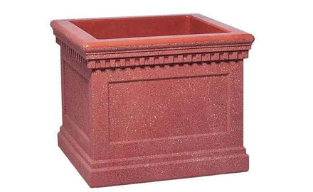 Colonial Series Large Square Concrete Planter