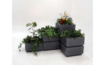 Modular Square Plastic Planter