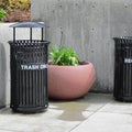 Beltless Round Concrete Planter