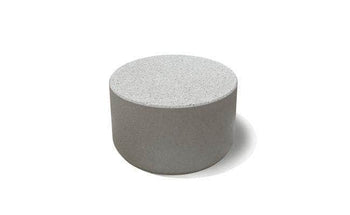 Basic Modern 36 in. Circle Concrete Park Bench