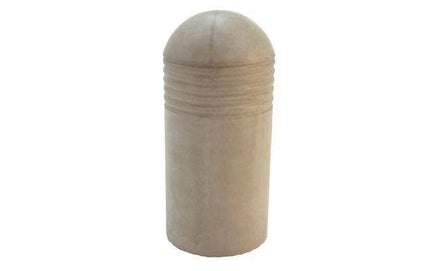 Heavy Duty concrete security bollard with three reveal lines