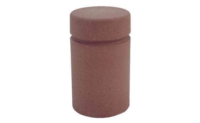 Medium Cylindrical Bollard with Reveal Line