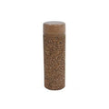 Multi Texture Cylindrical Bollard with Reveal Line
