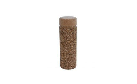 Multi Texture Cylindrical Bollard with Reveal Line