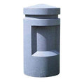 Heavy Duty Decorative Bollard with Reveal Lines