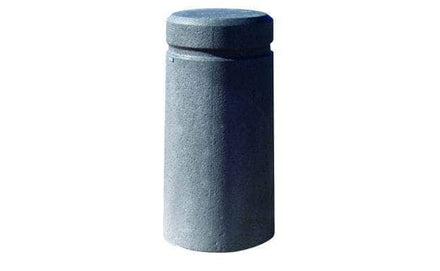 Slight Taper Cylindrical Bollard with Reveal Line for sale, optimal for security and high vehicle traffic areas