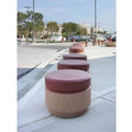 Security Bench Bollard with Reveal Line