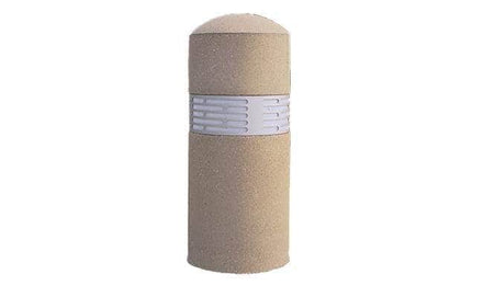 Concrete security bollard with built in lighting for sale