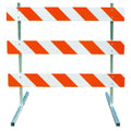 Telespar / Steel Square Tube Type III Traffic Barricade
