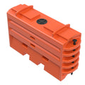 Traffix Sentry Water Cable Traffic Jersey Barrier - 43 in. H x 76 in. L x 22 in. W