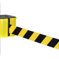Visiontron 30 Ft. Fixed/Removable Wall Mount Retracta-Belt Barrier