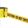 Visiontron 30 Ft. Fixed/Removable Wall Mount Retracta-Belt Barrier