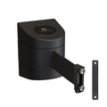CCW Series WMB-220 - Wall Mounted Retractable Belt Barrier With Black Magnetic ABS Case - 7.5, 10, 13, & 15 Ft. Belts