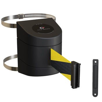 Clamp Wall Mount, Black ABS Case, 20, 25, and 30 Ft. Belts - CCW Series WMB-230