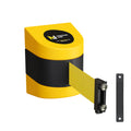 Safety Wall Mount Belt Barrier, Fixed or Magnetic, 15 Ft. Belt - Montour Line WMX 140