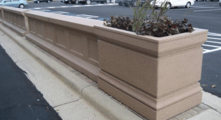 Wall Bollards with Planter