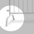 Replacement Feet for Heavy Duty Steel Barricade - Angry Bull Barricades