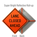 Roll Up Traffic Control Signs, 36 in. x 36 in.