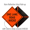 Roll Up Traffic Control Signs, 36 in. x 36 in.