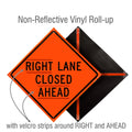 Roll Up Traffic Control Signs, 36 in. x 36 in.